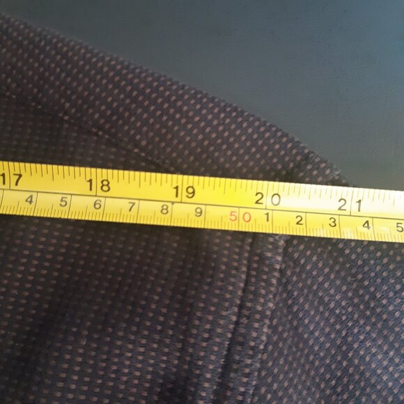 Klauss Boehler Kollektion SZ M Brown & Tan Woven Check Men's Button Up Shirt - Picture 9 of 12